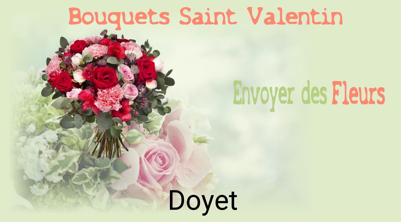 Roses de Saint-Valentin livrées à Doyet